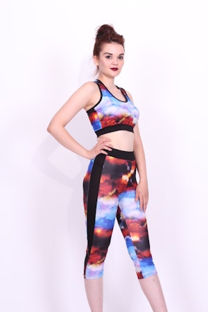 Sport set -leggings & Bustier set-tränings set