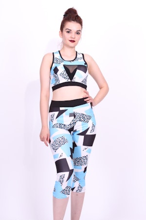 Sport set -leggings & Bustier set-tränings set