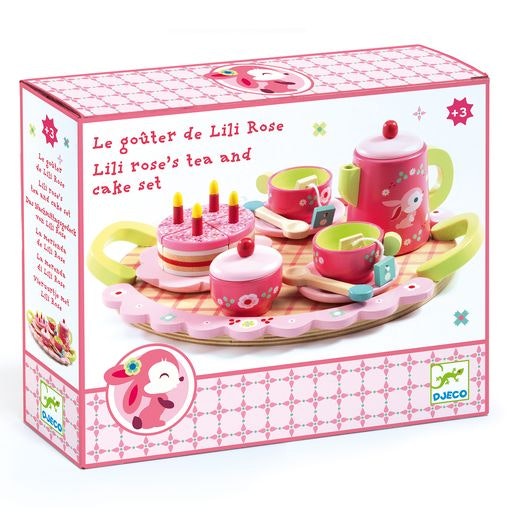 Till barnen familjen teservis trä lek - www.bellebi.se