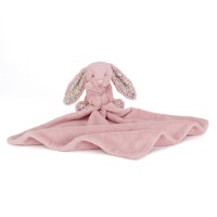 Mysig snuttefilt från Jellycat. Rosa eller grå.