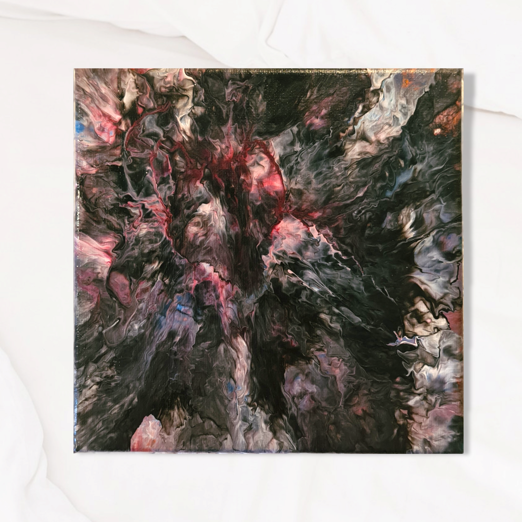 Canvastavla Akryl Acrylic Pouring - www.bellebi.se