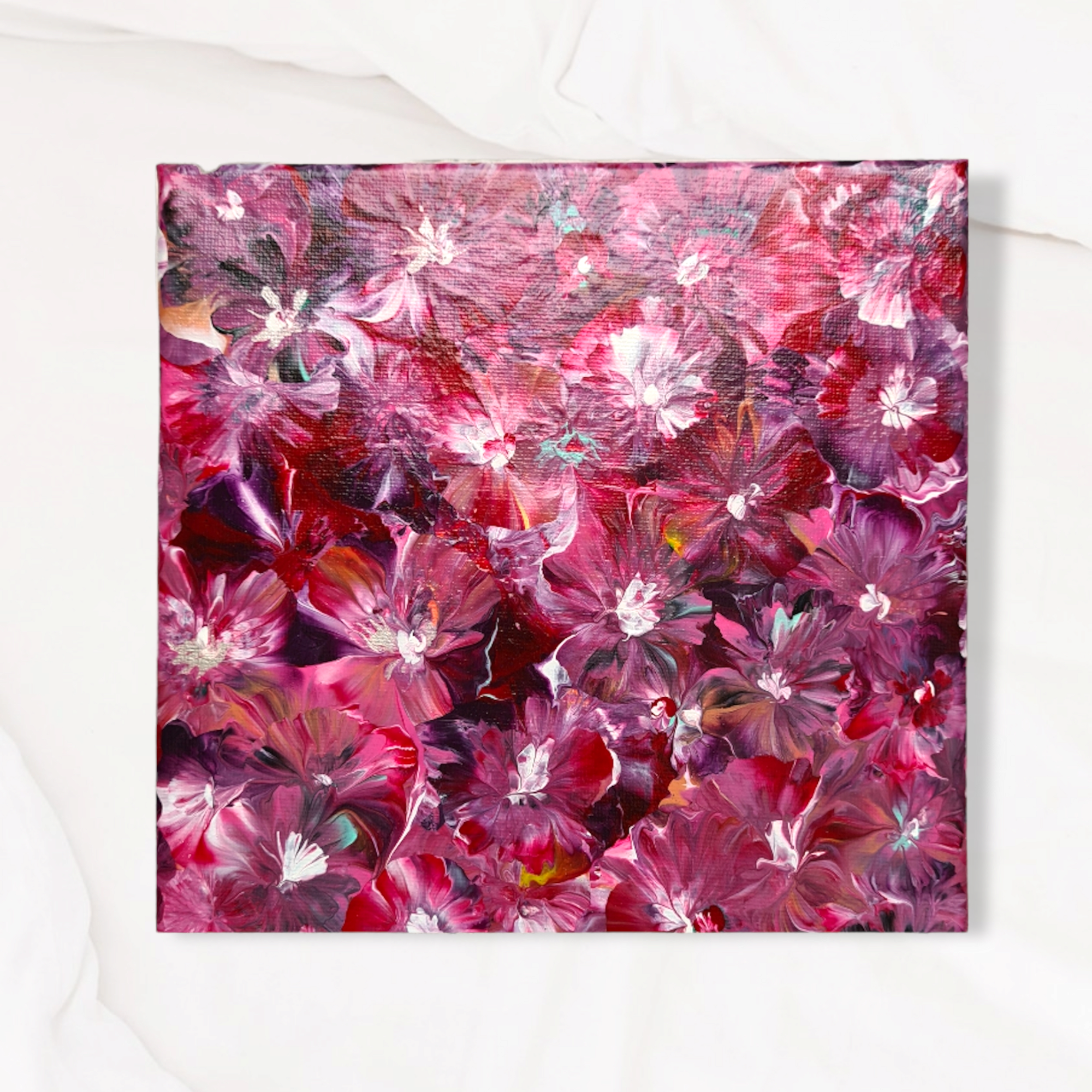 Canvastavla Akryl Acrylic Pouring - www.bellebi.se