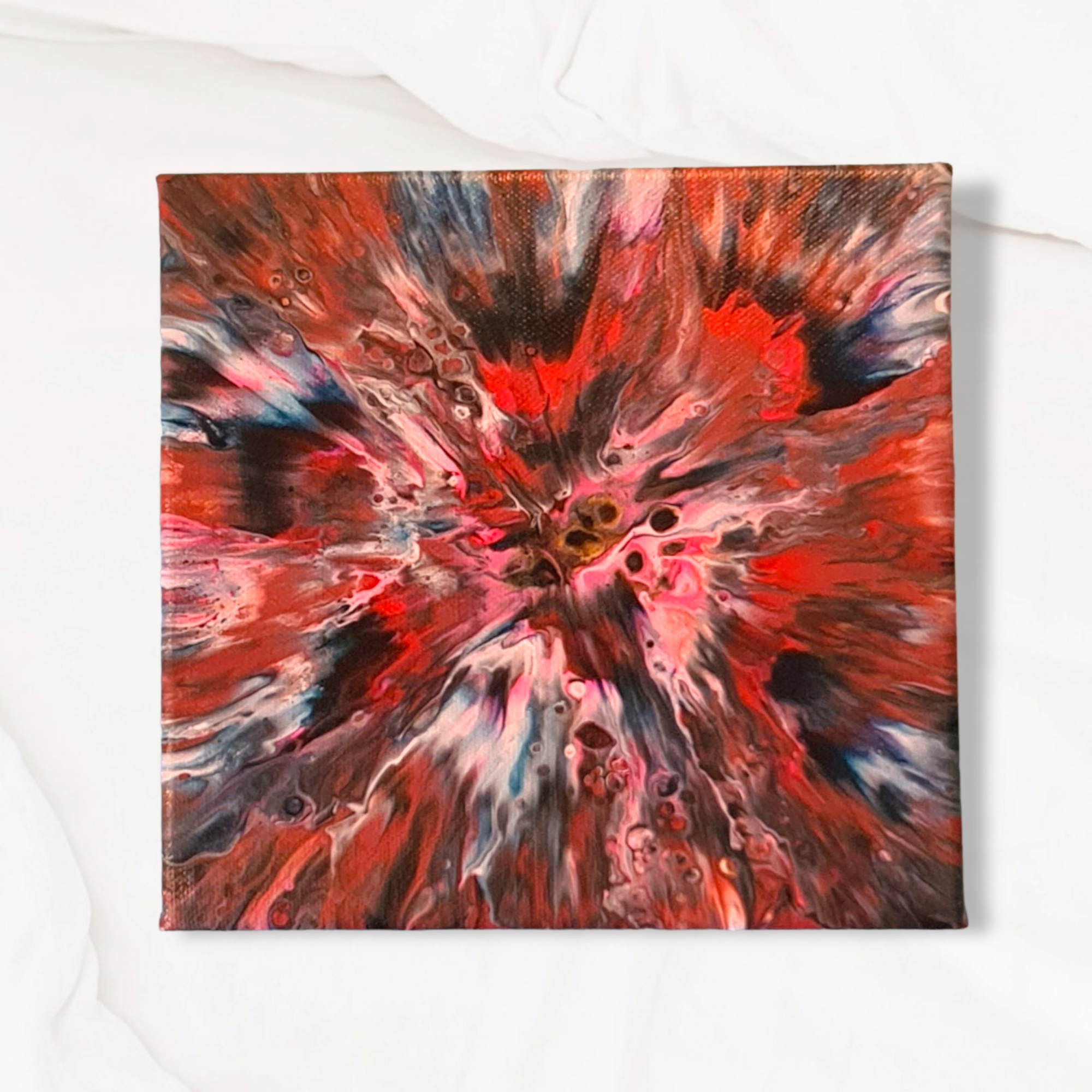 Canvastavla Akryl Acrylic Pouring - www.bellebi.se