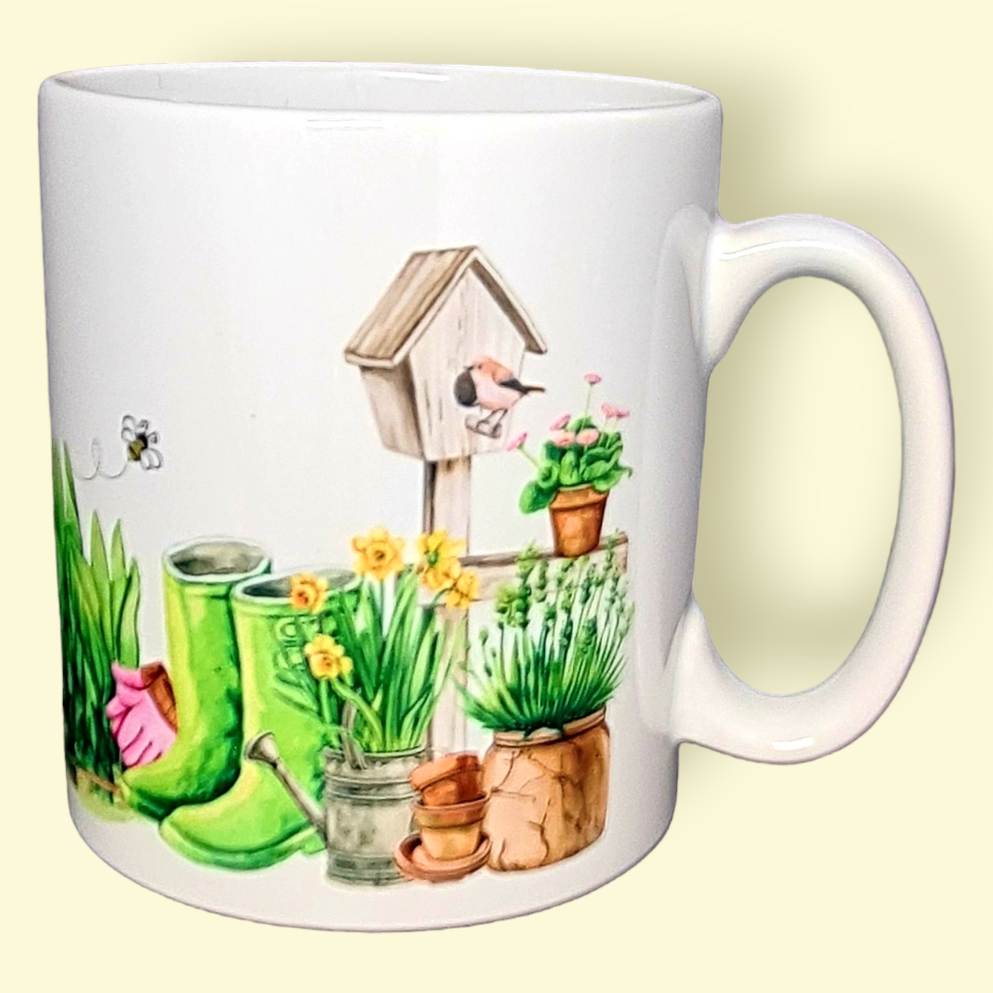 Mugg trädgårdsmästare trädgård sommar växter present - www.bellebi.se