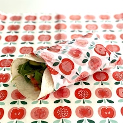 Smörpapper 30-p Vintage Apple