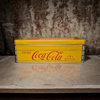 Coca-Cola plåtskrin
