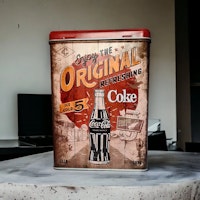 Retroburk Coca-Cola