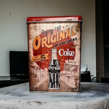 Retroburk Coca-Cola