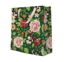 Presentpåse klassiska blommor