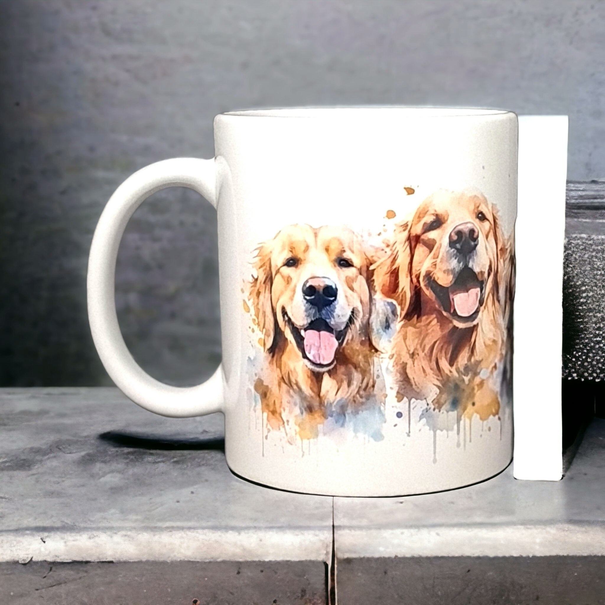 Mugg Golden Retriever hundras  - www.bellebi.se