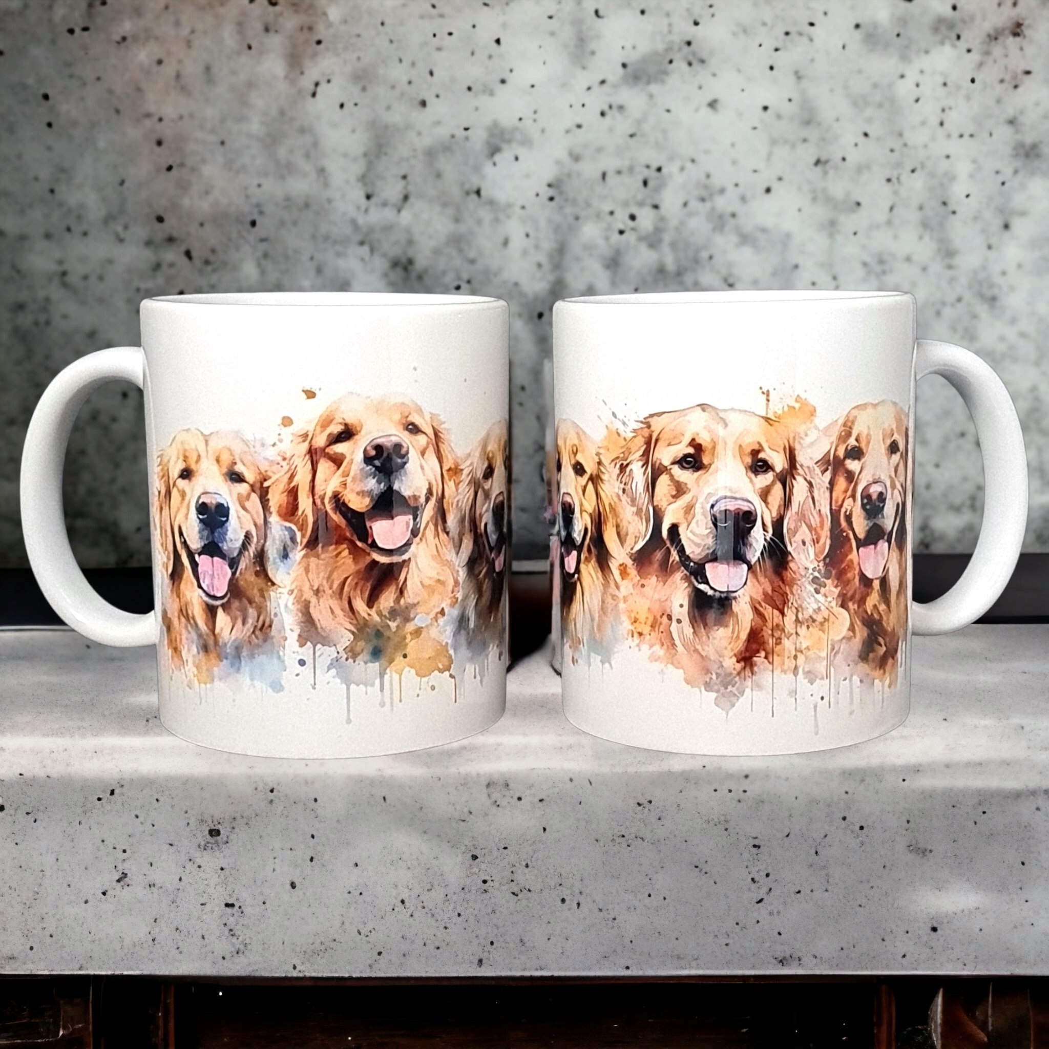 Mugg Golden Retriever hundras  - www.bellebi.se