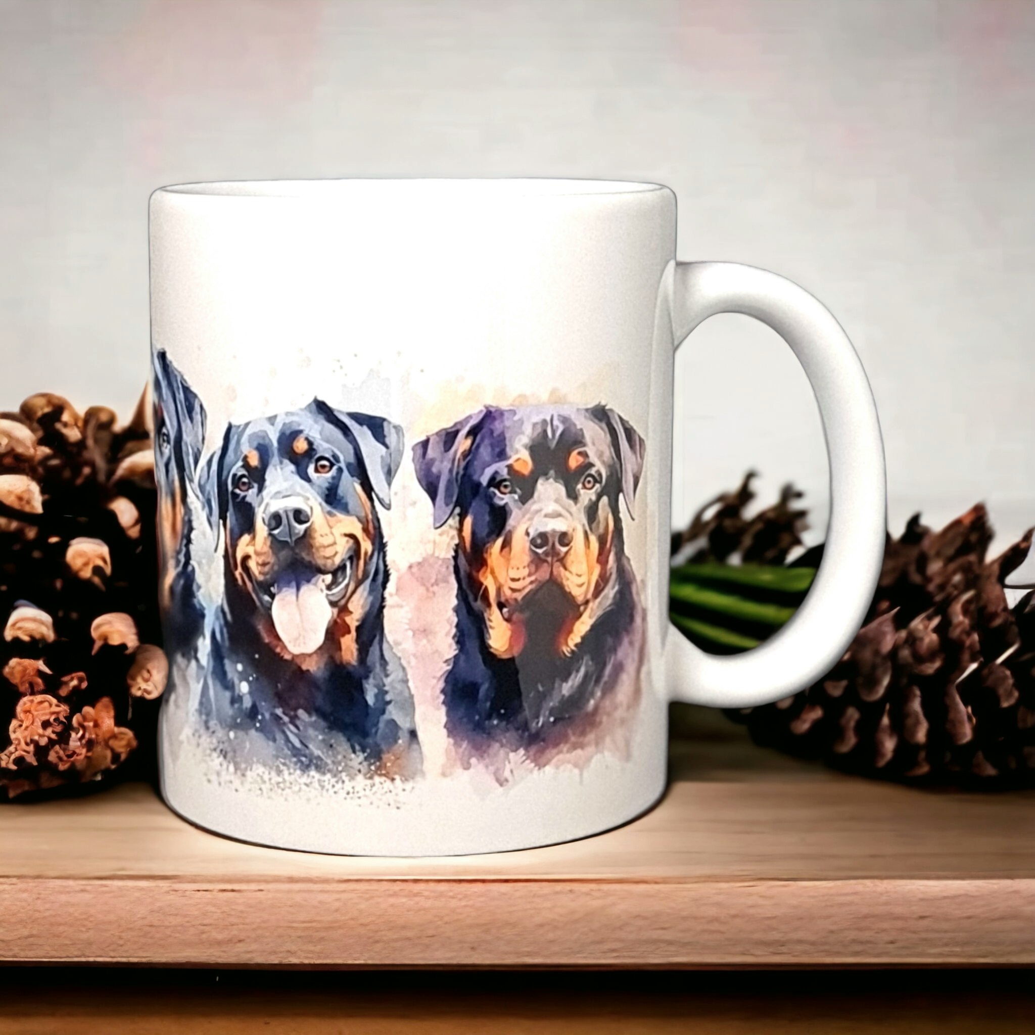 Mugg Rottweiler hundras  - www.bellebi.se