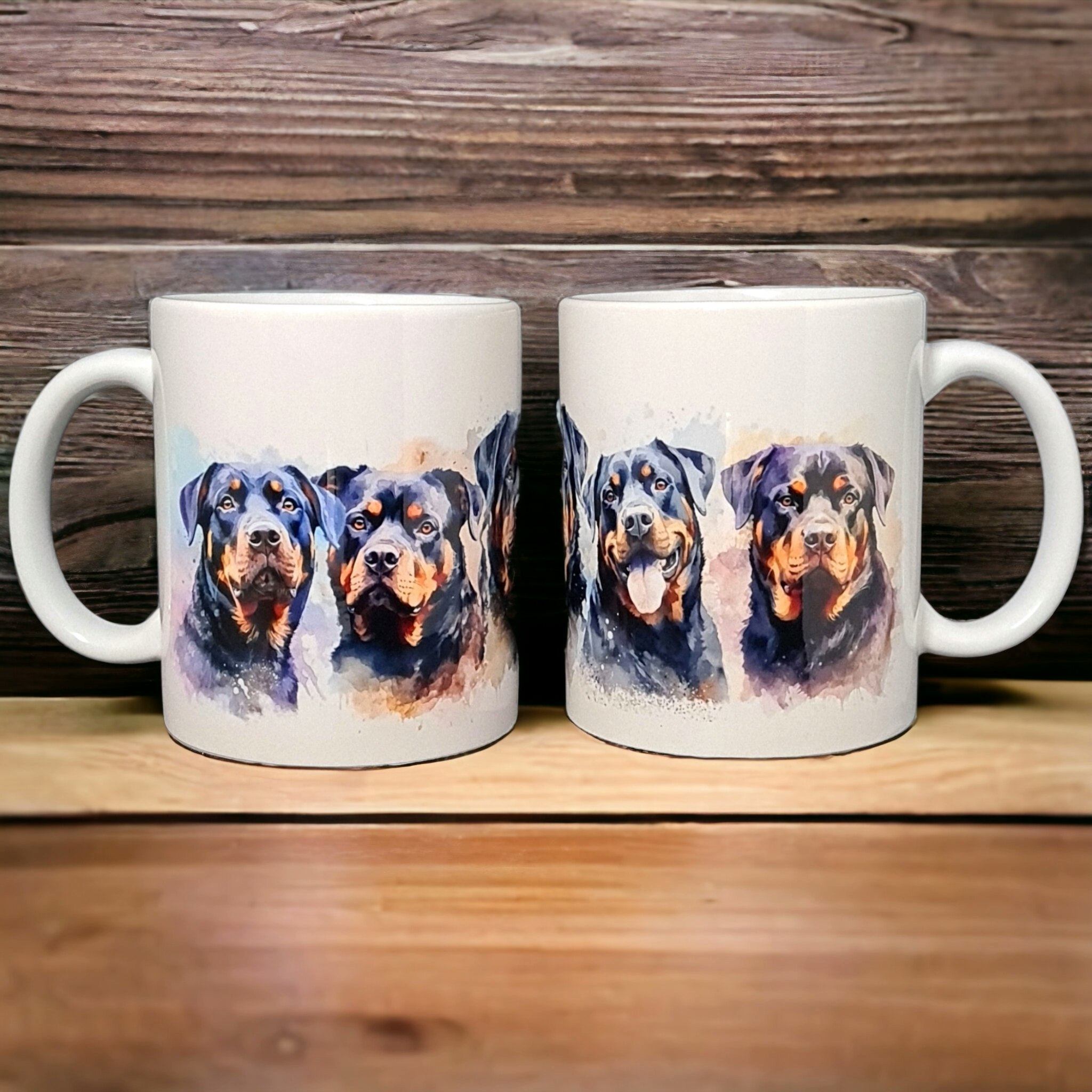 Mugg Rottweiler hundras  - www.bellebi.se