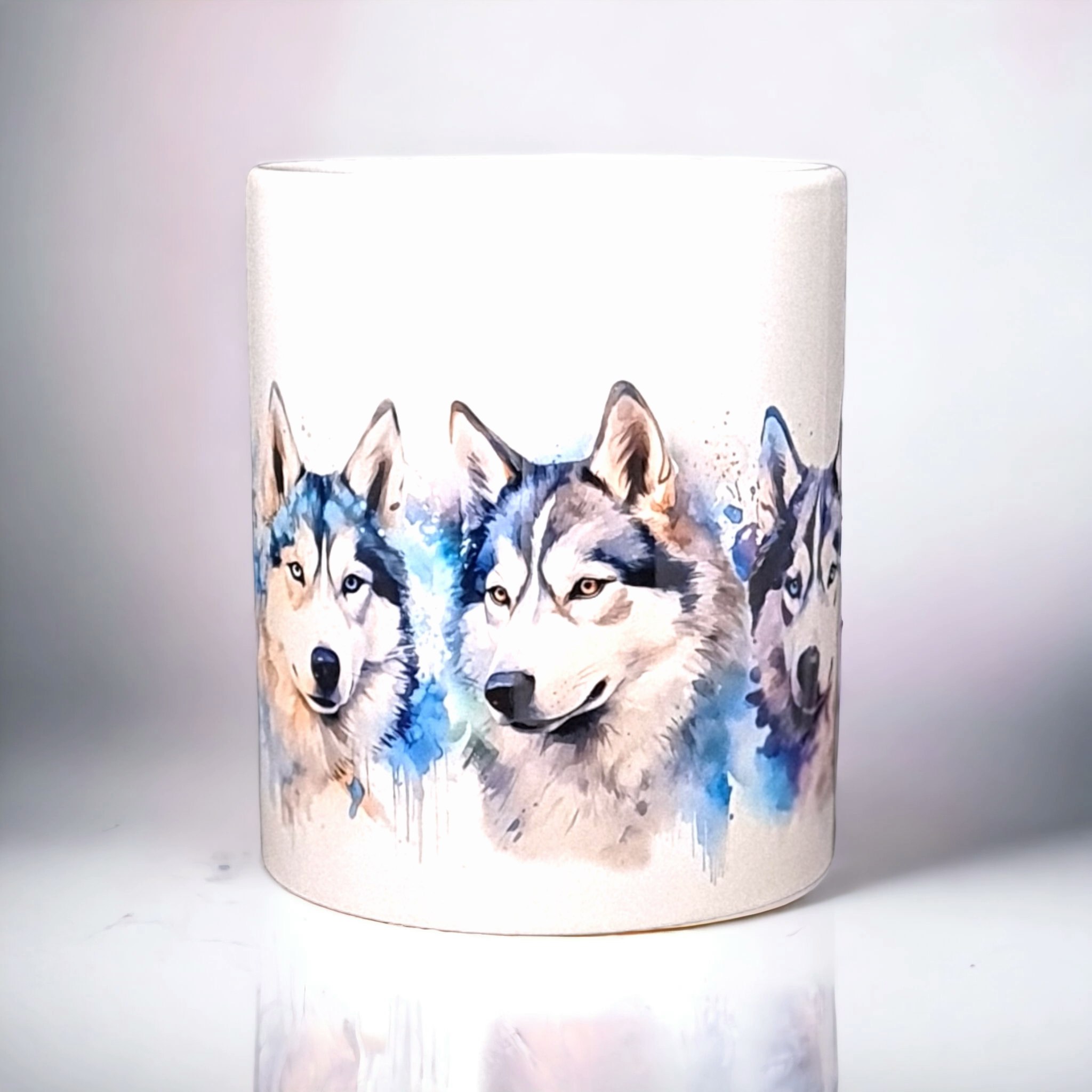 Mugg Siberian Husky hundras  - www.bellebi.se