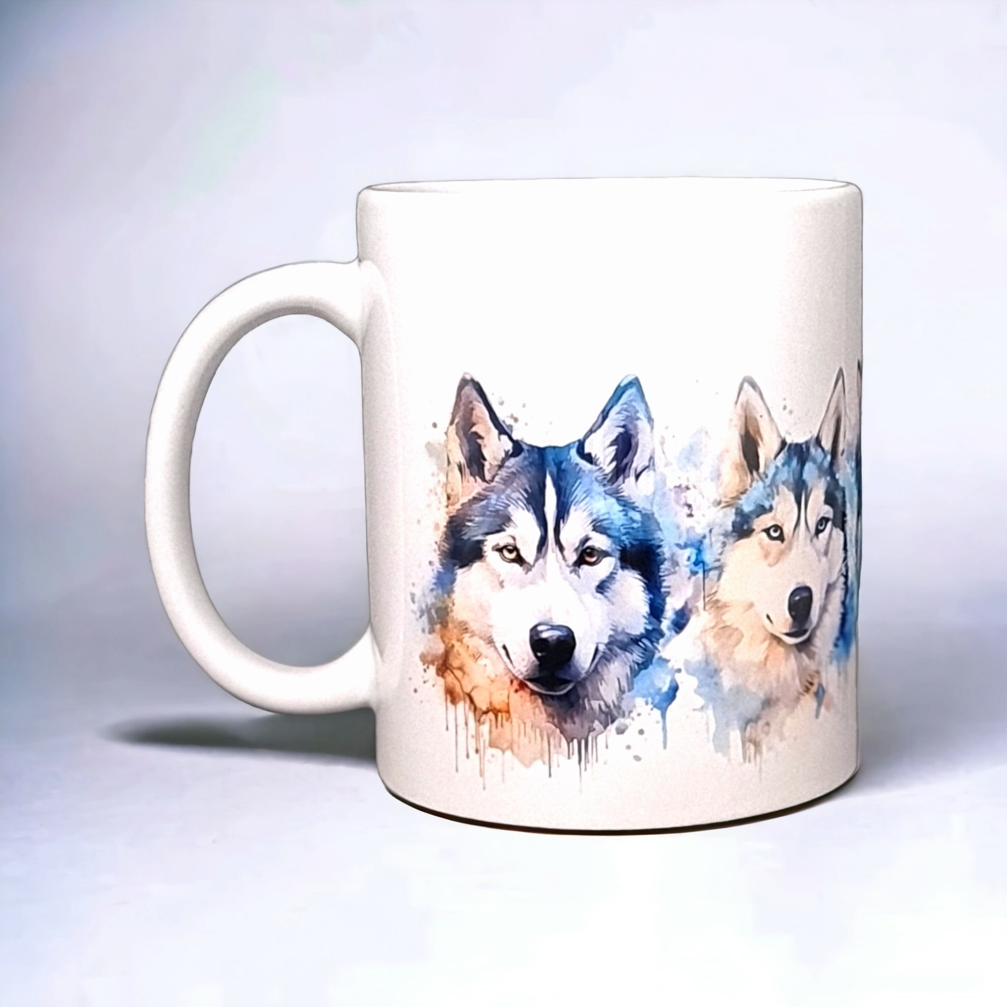 Mugg Siberian Husky hundras  - www.bellebi.se