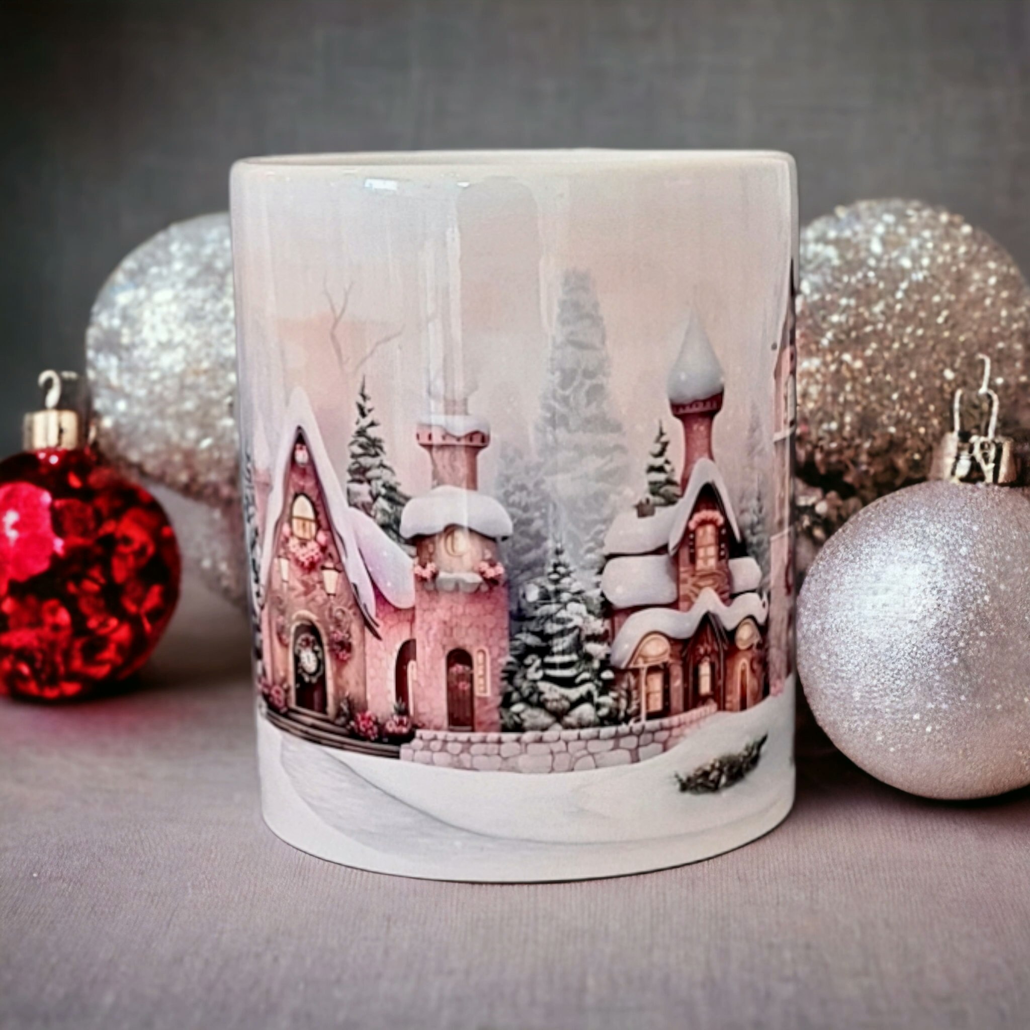 Mugg Jul julmotiv julklapp present - www.bellebi.se