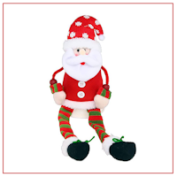Flaskdekoration Tomte