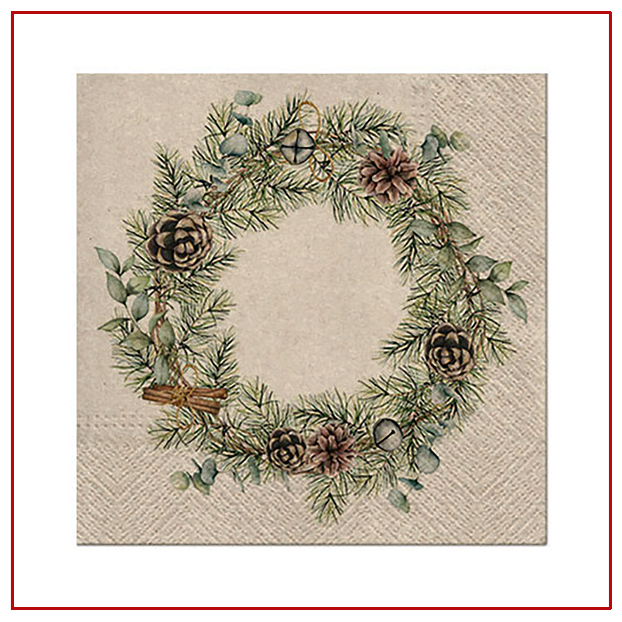 Servett - We Care Christmas Garland