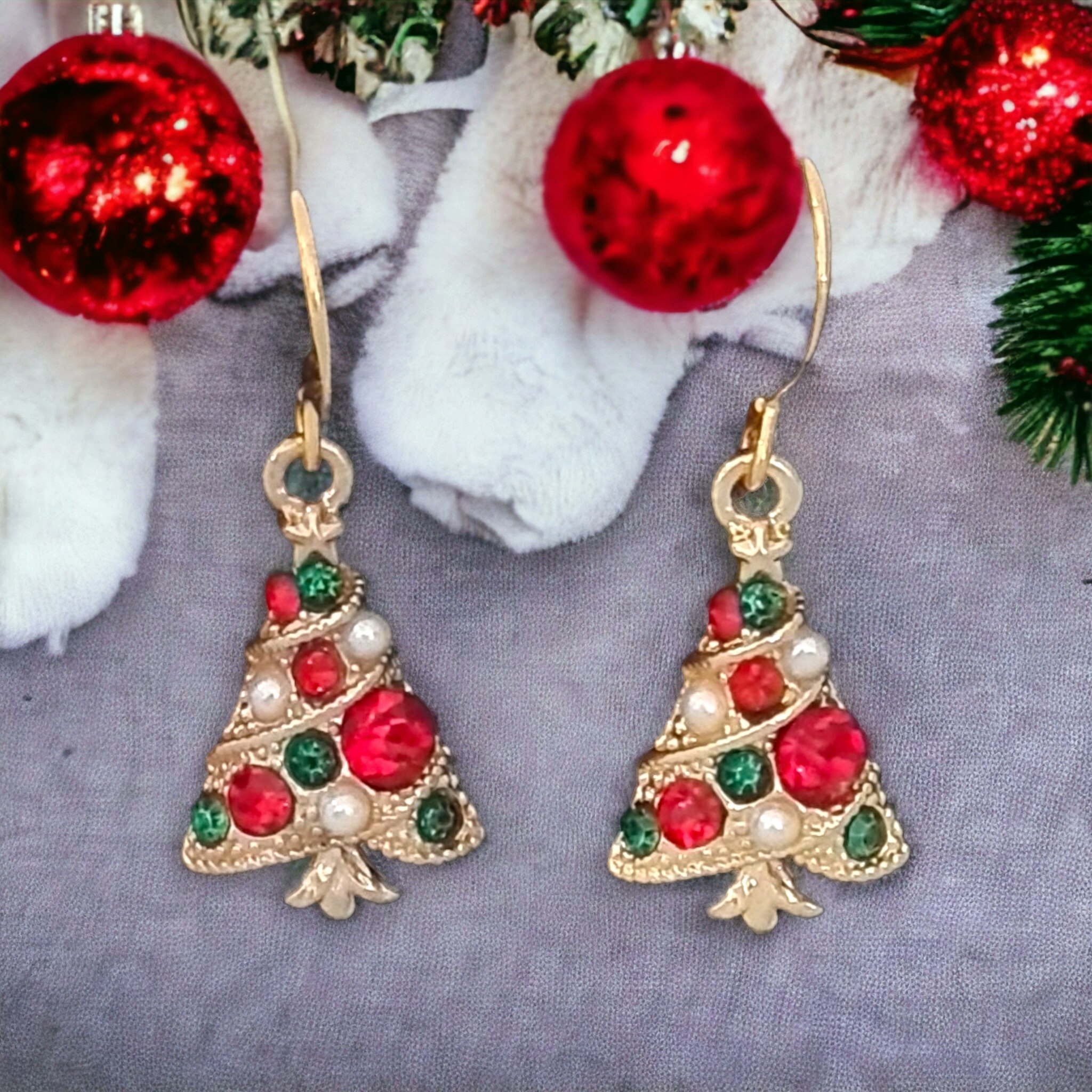 Örhängen jul nyår - www.bellebi.se