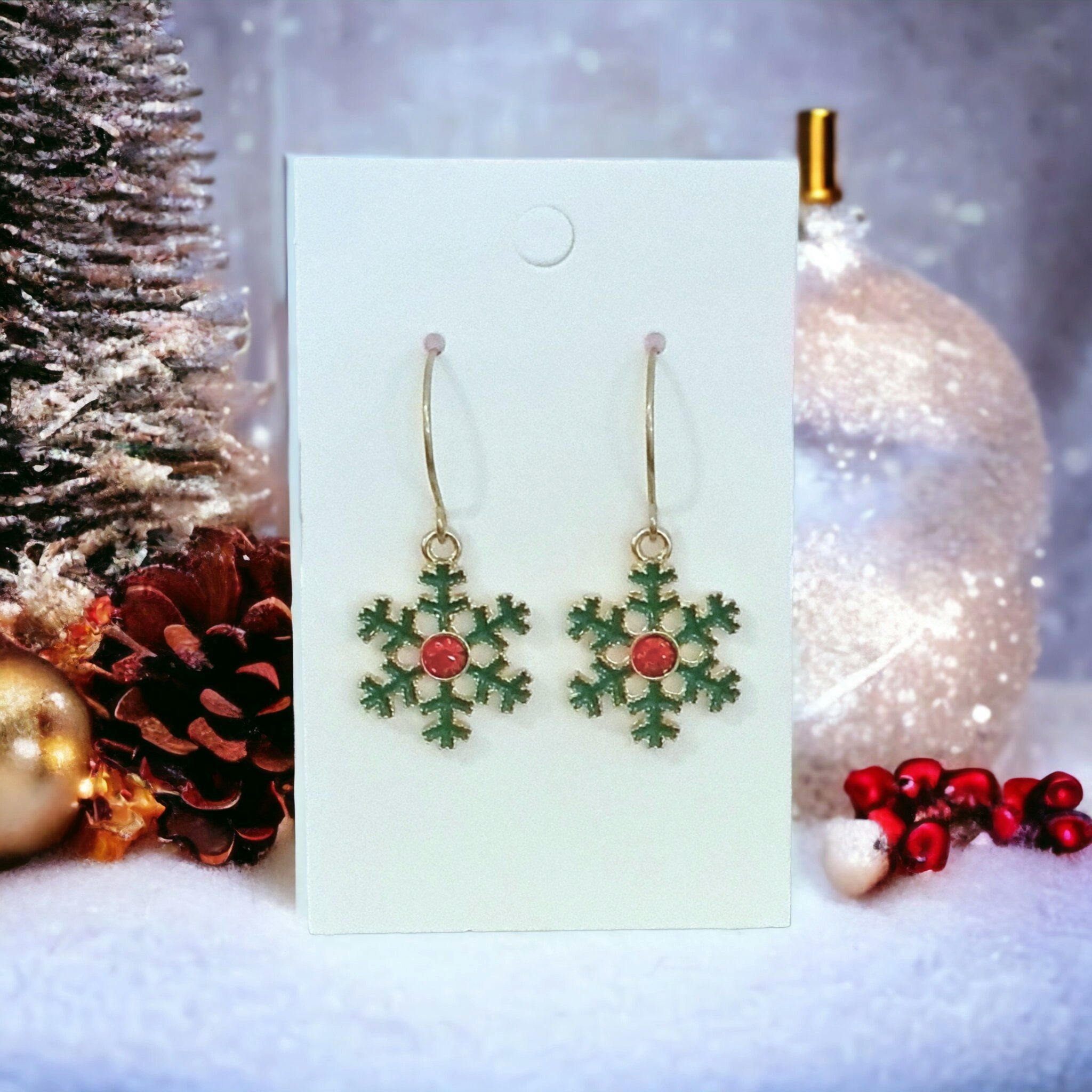 Örhängen jul nyår - www.bellebi.se