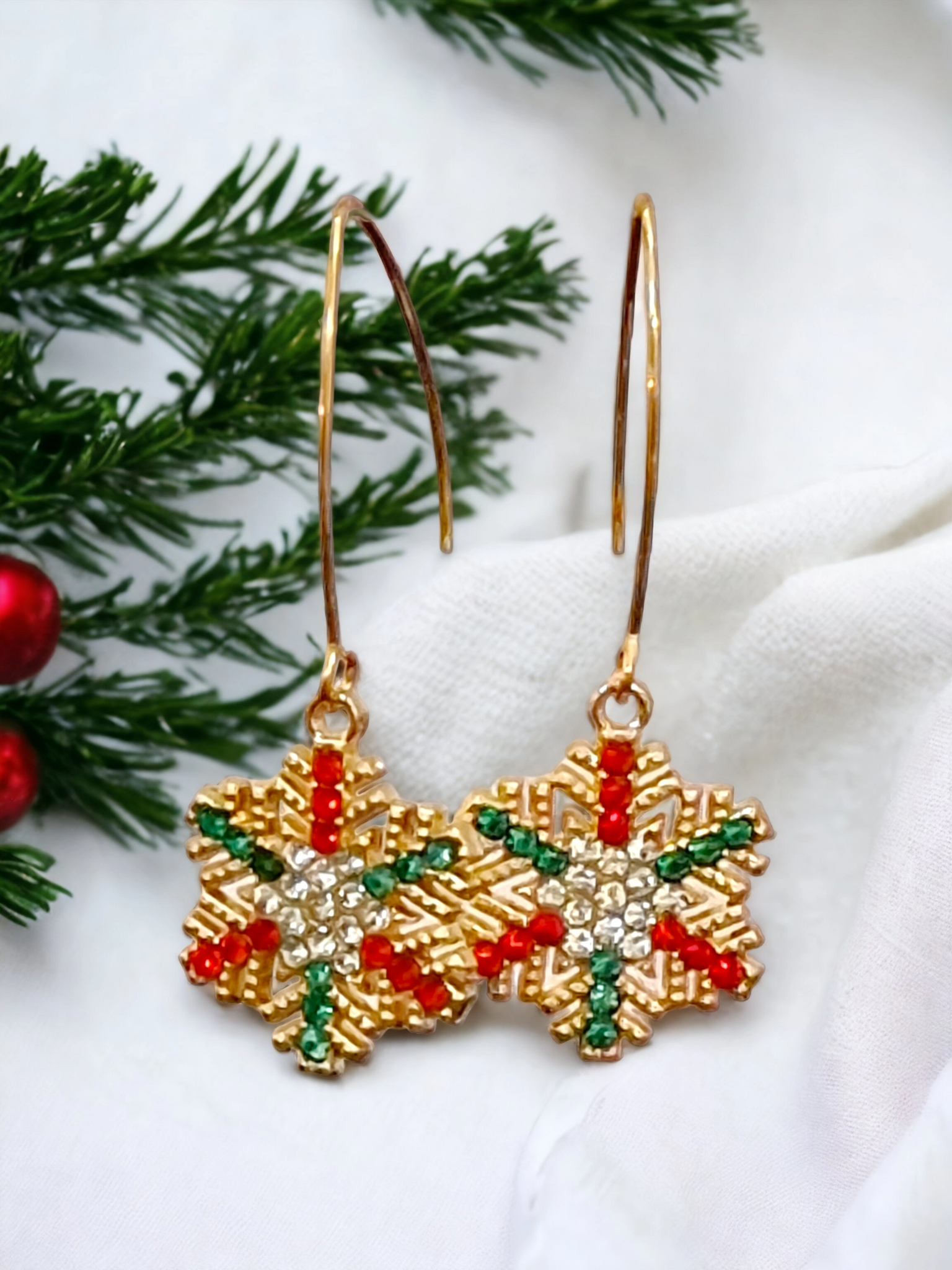 Örhängen jul nyår - www.bellebi.se