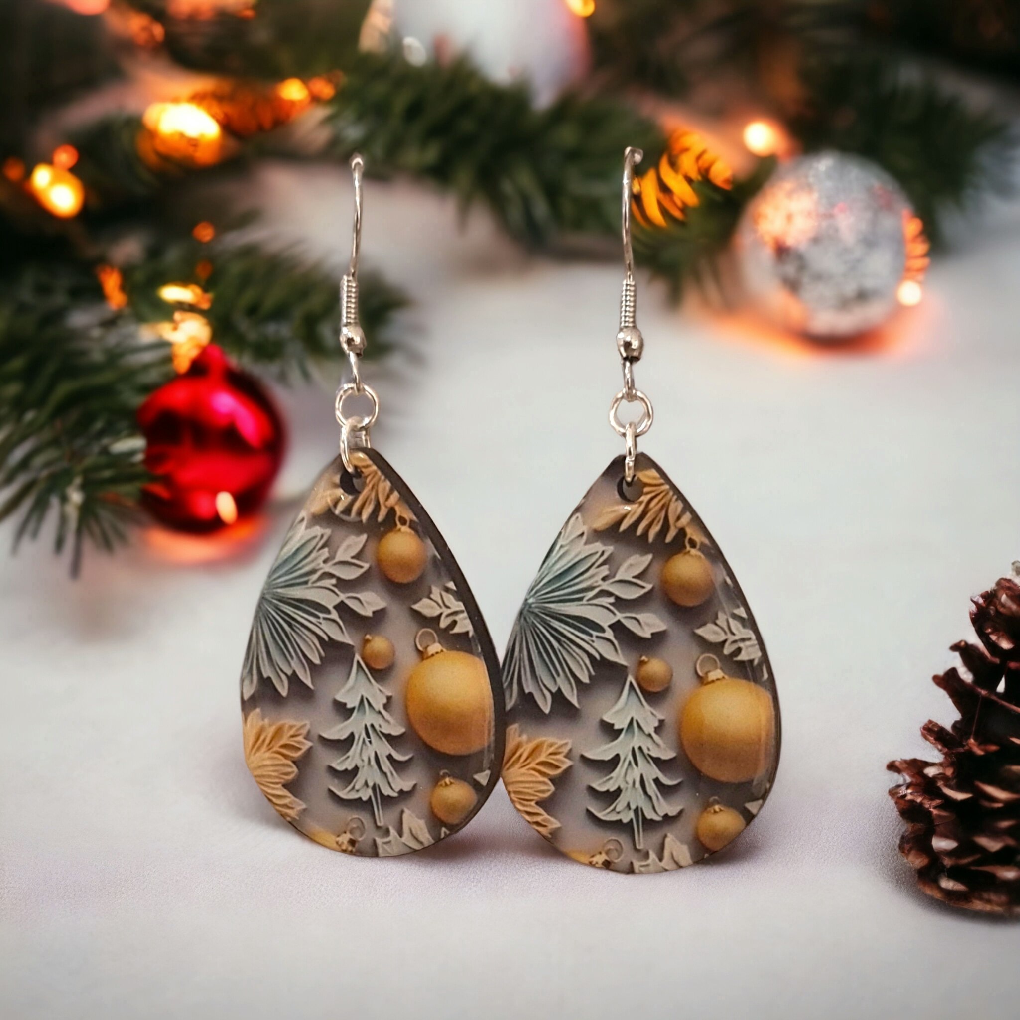 Örhängen jul nyår - www.bellebi.se