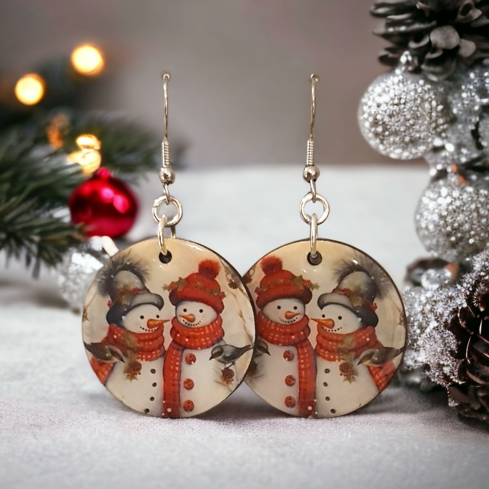 Örhängen jul nyår - www.bellebi.se
