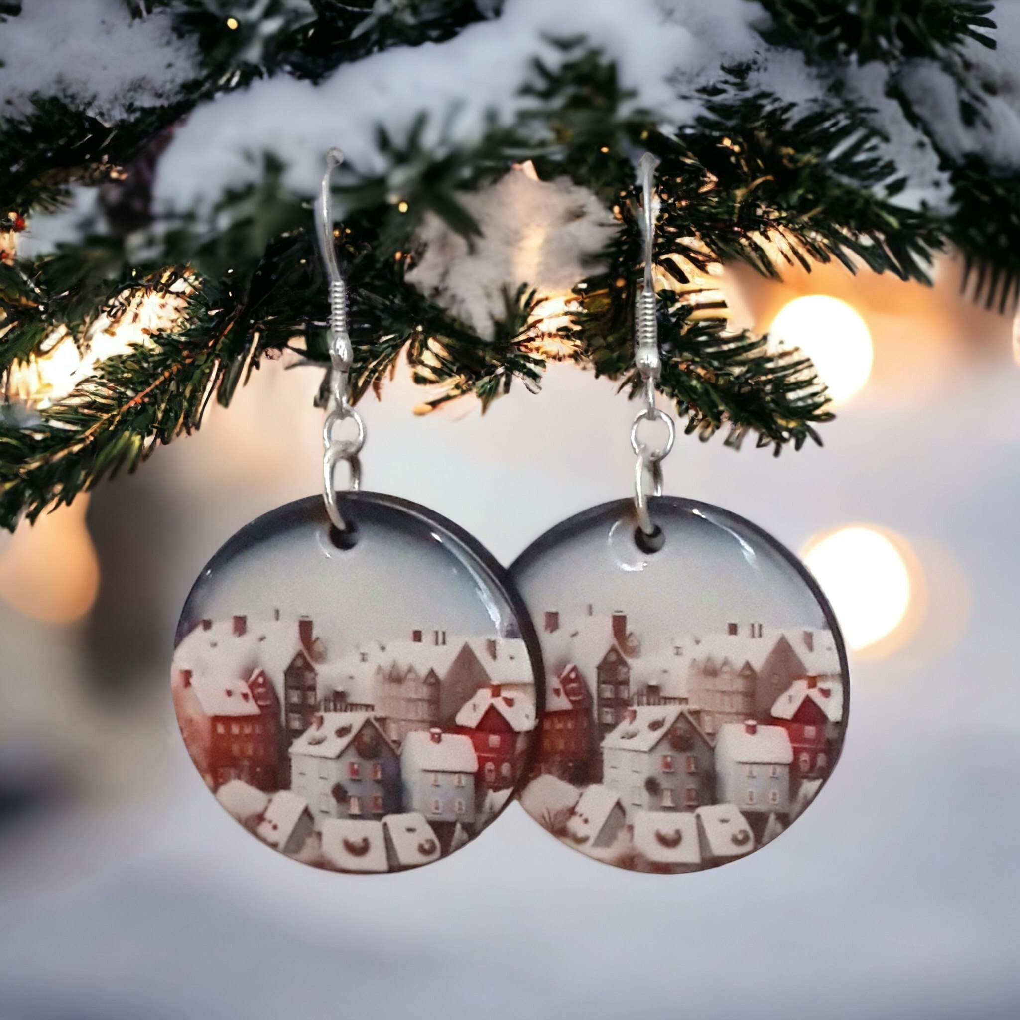 Örhängen jul nyår - www.bellebi.se