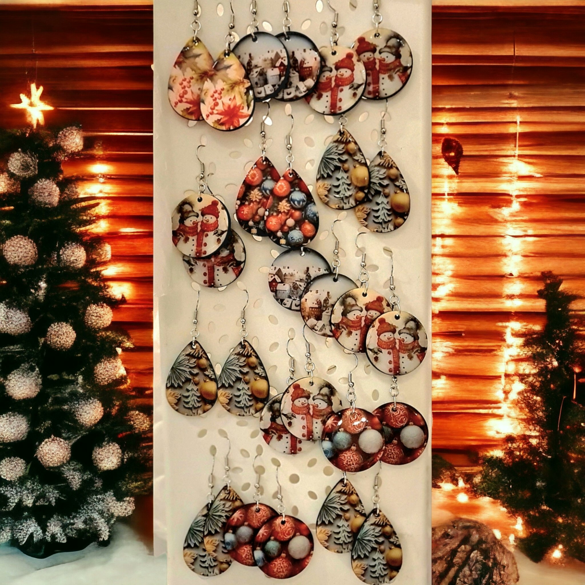 Örhängen jul nyår - www.bellebi.se