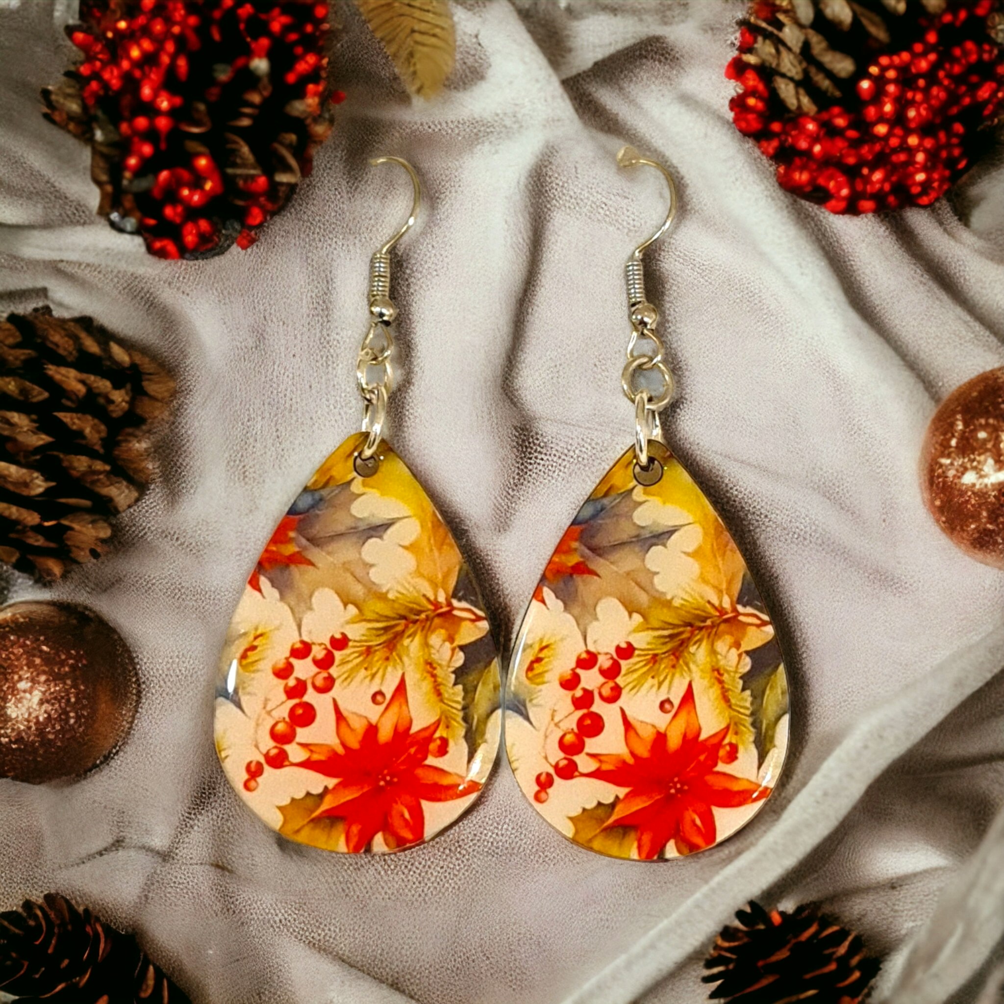 Örhängen jul nyår - www.bellebi.se