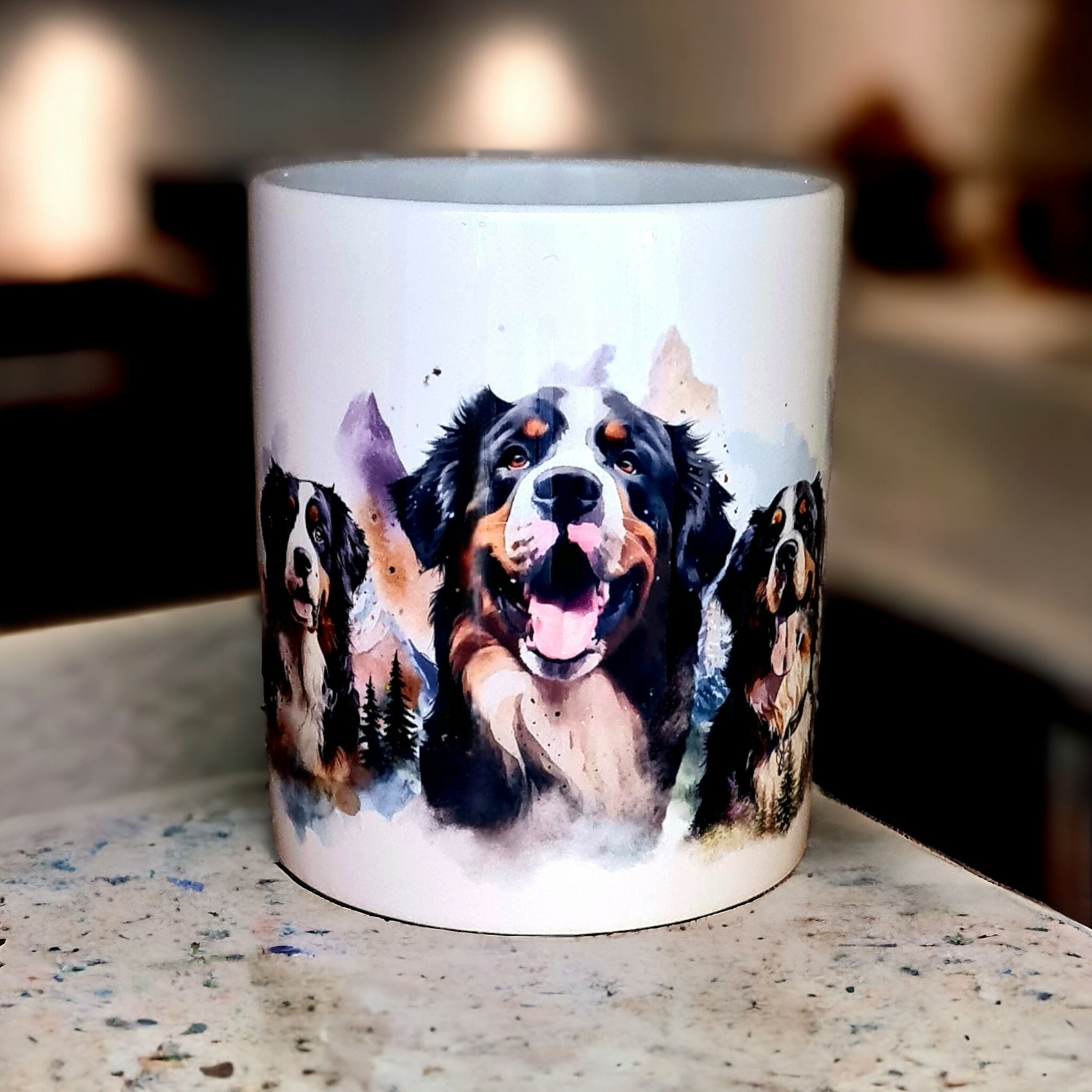 Mugg Berner Sennen hundras  - www.bellebi.se