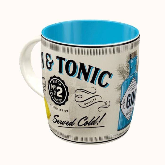 Kaffe/Te Mugg Gin & Tonic. Retro - www.bellebi.se
