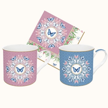 2-pack Muggar i presentbox Spring Parade