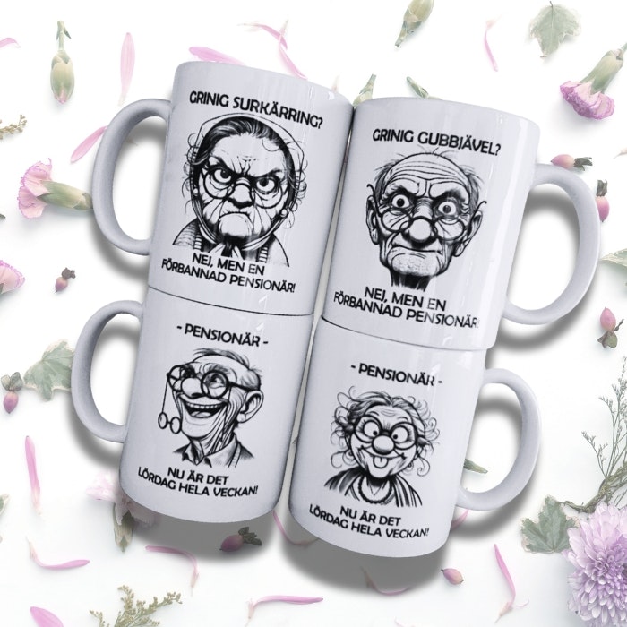 Mugg "Grinig surkärring?" bellebi.se