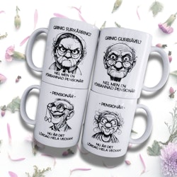 Mugg till Pensionären - Man