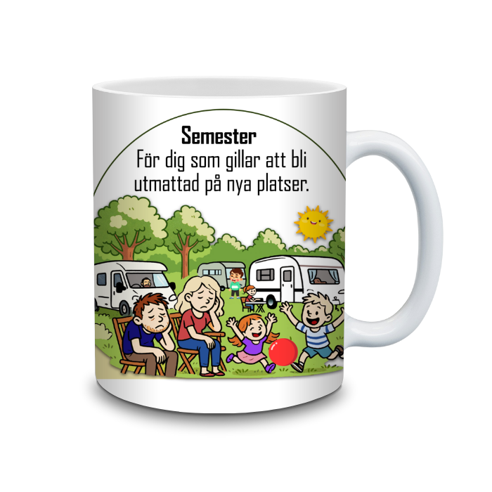 Semester - Utmattad på nya platser