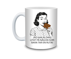 Mugg till chokladälskaren