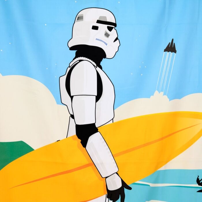 Stormtrooper Surf Day Off – Mikrofiberhandduk bellebi.se