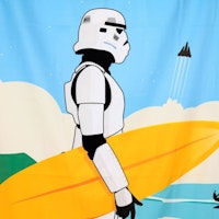 Stormtrooper Surf Day Off – Mikrofiberhandduk
