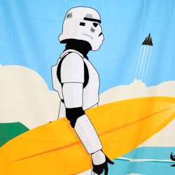 Stormtrooper Surf Day Off – Mikrofiberhandduk