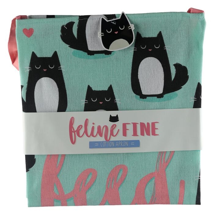 Feline Fine – Förkläde med attityd (och katt) bellebi.se