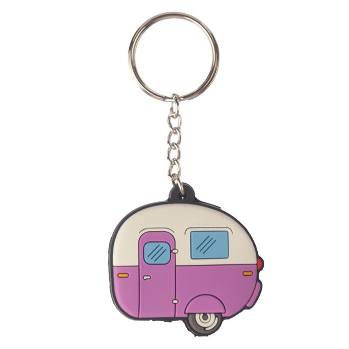 Home is Where You Park It – Nyckelring Rosa bellebi.se