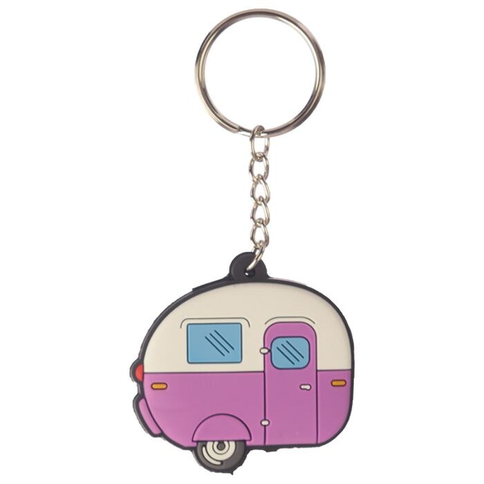 Home is Where You Park It – Nyckelring Rosa bellebi.se