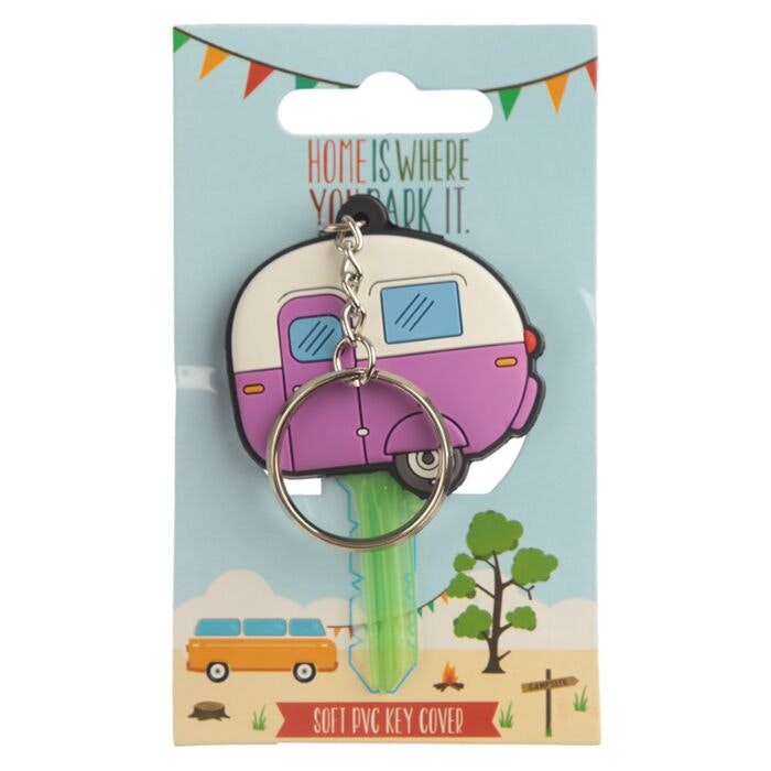 Home is Where You Park It – Nyckelring Rosa bellebi.se