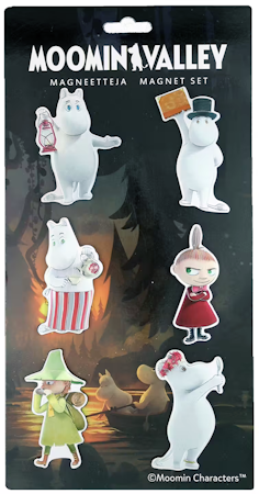Mumin Magneter i 6-Pack