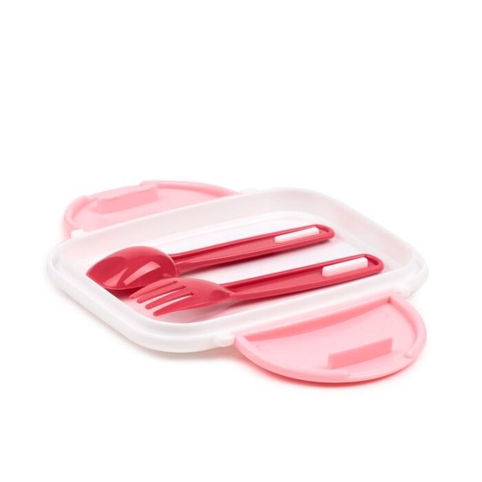 Lila/Rosa Bento lunchlåda med Mumin och Snorkfröken
