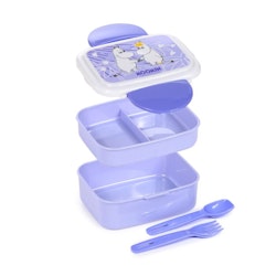 Mumin -  Bento stapelbar lunchlåda med bestick