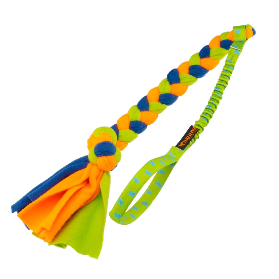 Tug-e-Nuff Bungee Handle Fleece Tug