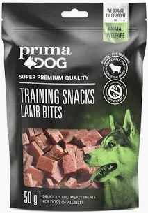 Prima Dog Training Snack Lamb Bites