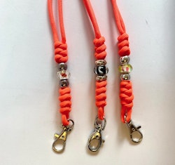 Visselpipeband Dekorativ - Orange/Gul